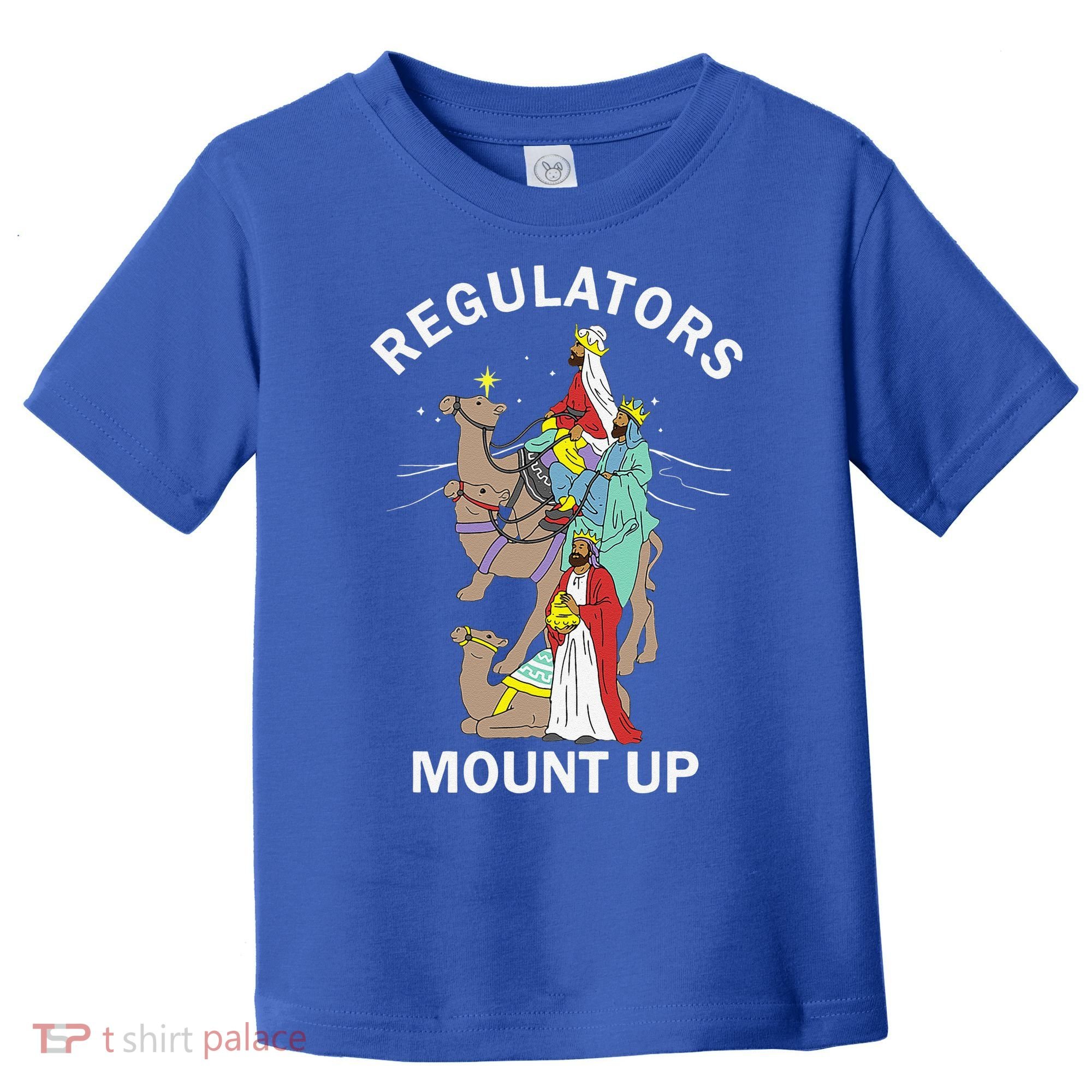 Christian Wise Regulators Mount Up Christmas Toddler T-Shirt