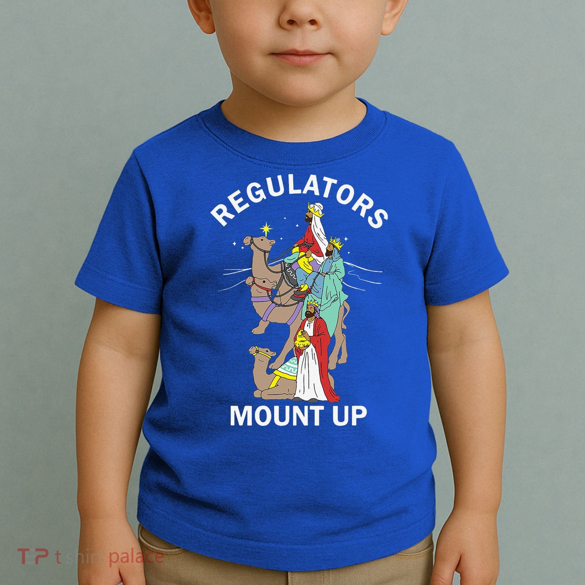 Christian Wise Regulators Mount Up Christmas Toddler T-Shirt