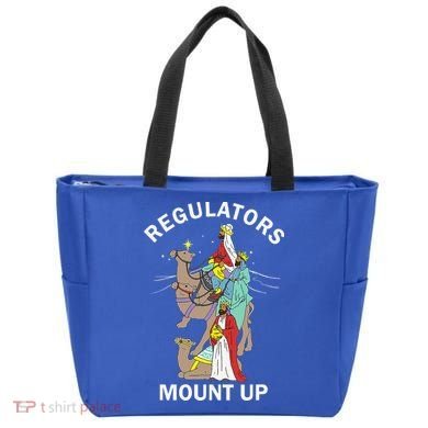 Christian Wise Regulators Mount Up Christmas Tote Bag