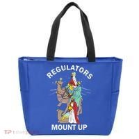 Christian Wise Regulators Mount Up Christmas Tote Bag thumb 0