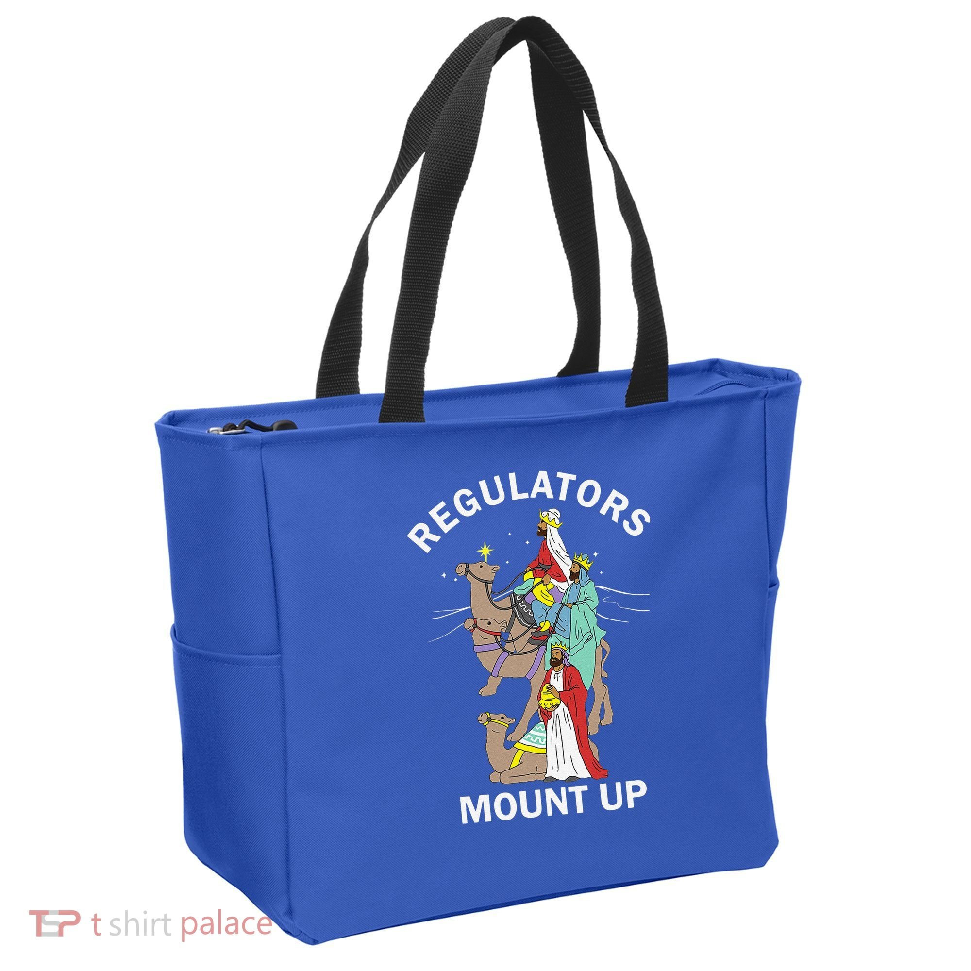 Christian Wise Regulators Mount Up Christmas Tote Bag
