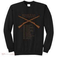 Civil War Robert E Lee North American Tour Sweatshirt thumb 0