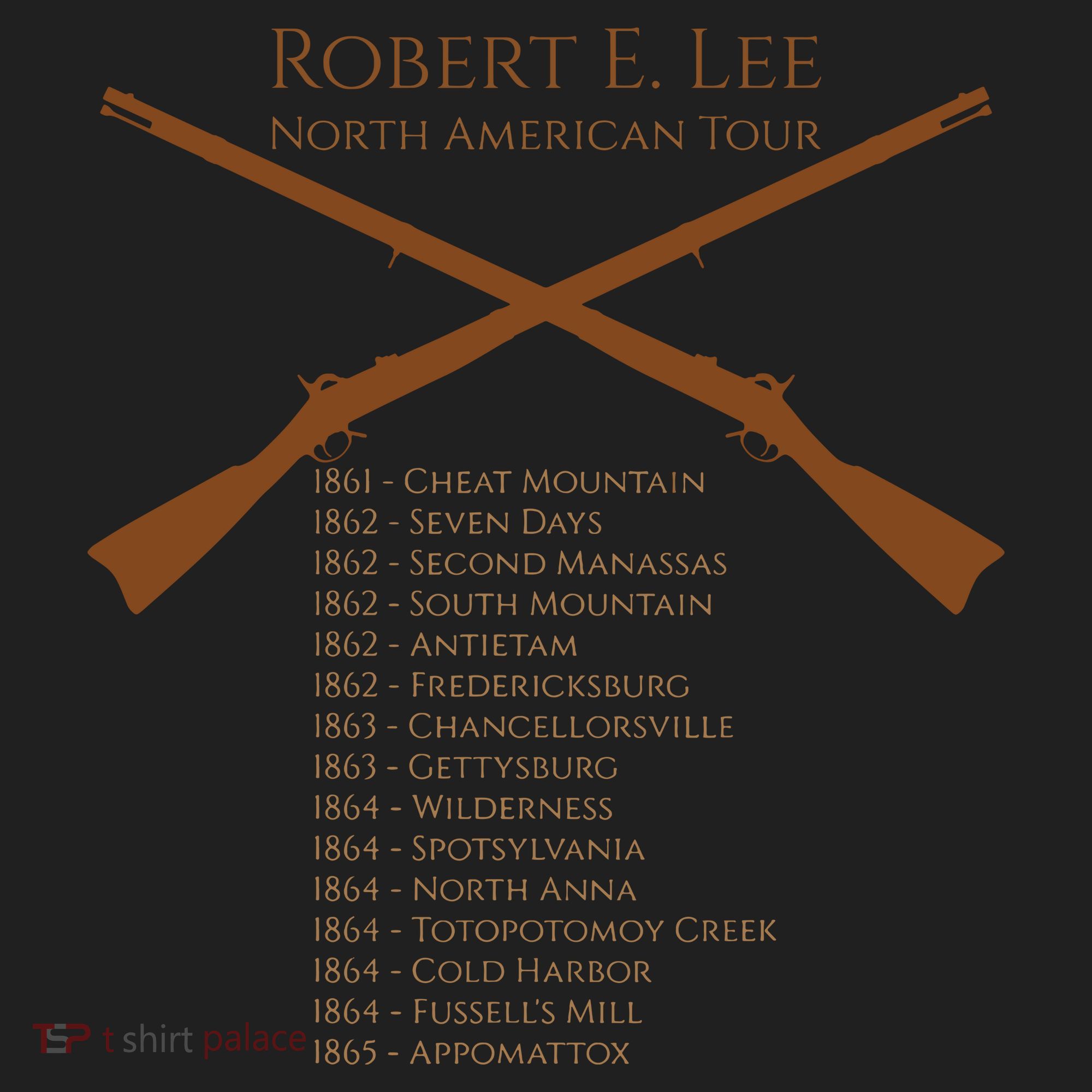 Civil War Robert E Lee North American Tour Tumbler