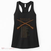 Civil War Robert E Lee North American Tour Women's Tank Top thumb 0