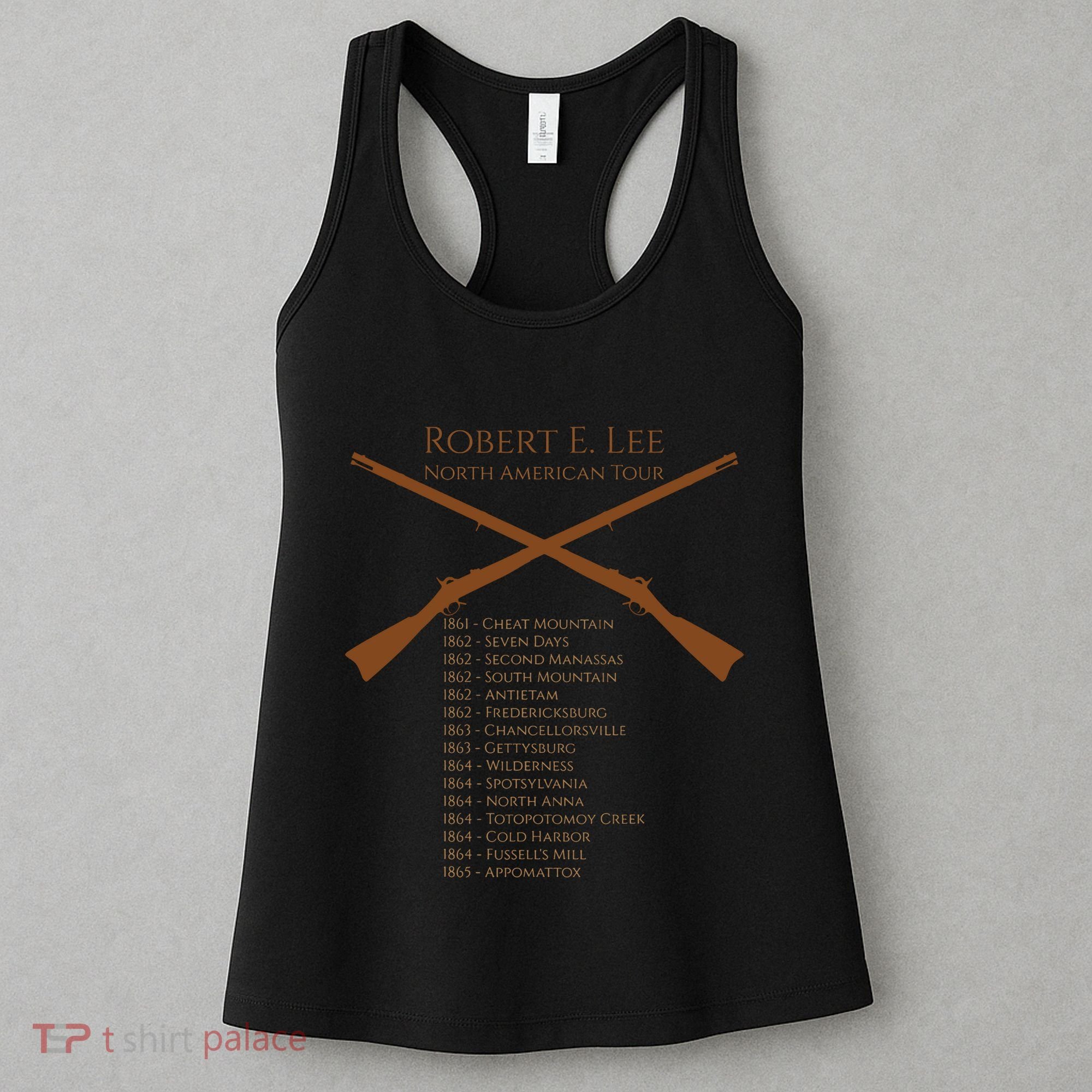 Civil War Robert E Lee North American Tour Women's Tank Top