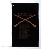 Civil War Robert E Lee North American Tour Golf Towel thumb 0