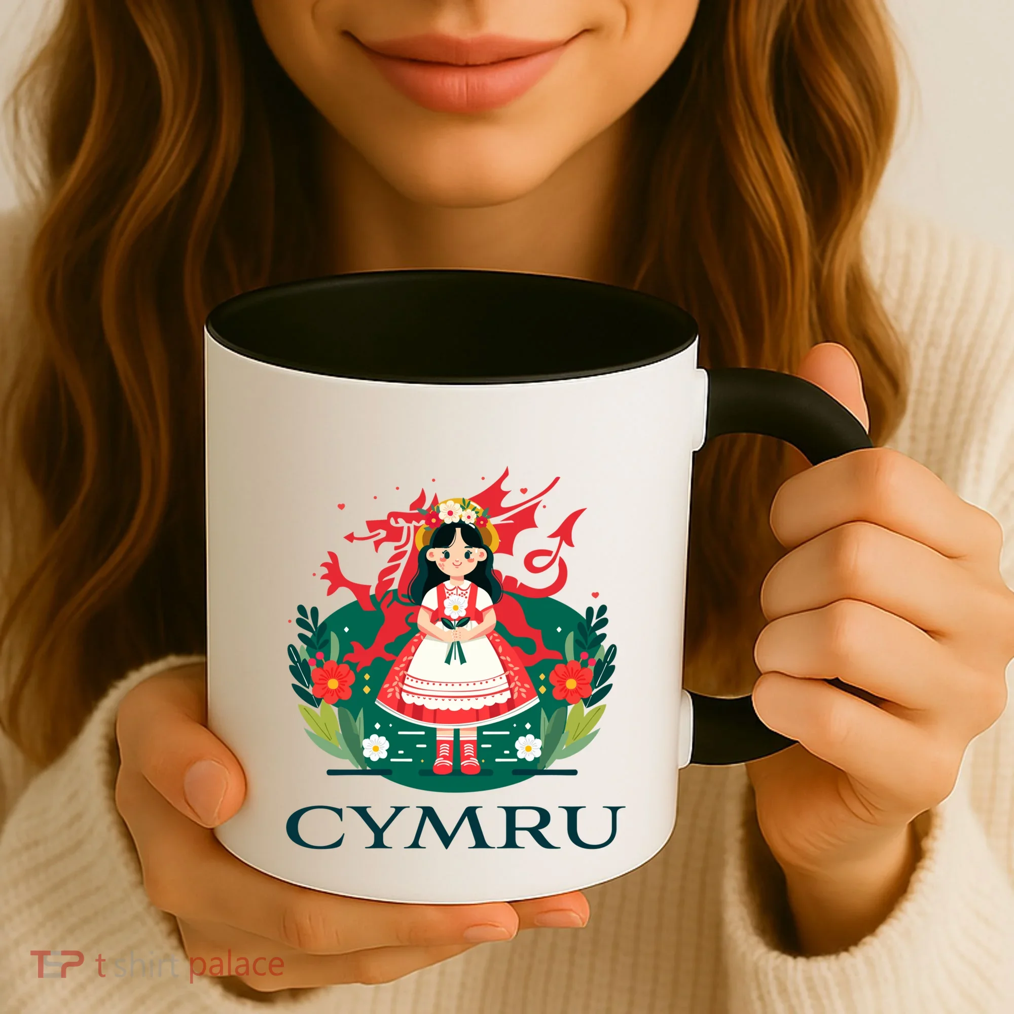 Cymru Wales Red Welsh Dragon Gift Coffee Mug