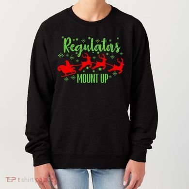 Christian Wise  Regulators Mount Up Christmas Women's Sweatshirt