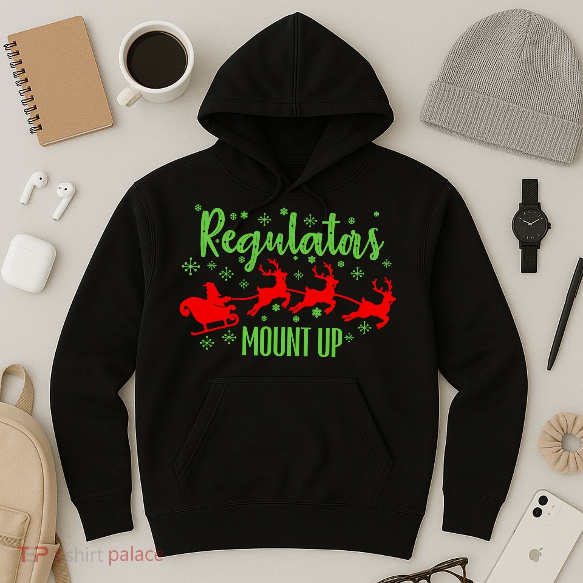 Christian Wise  Regulators Mount Up Christmas Hoodie