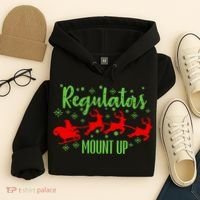 Christian Wise  Regulators Mount Up Christmas Hoodie thumb 4