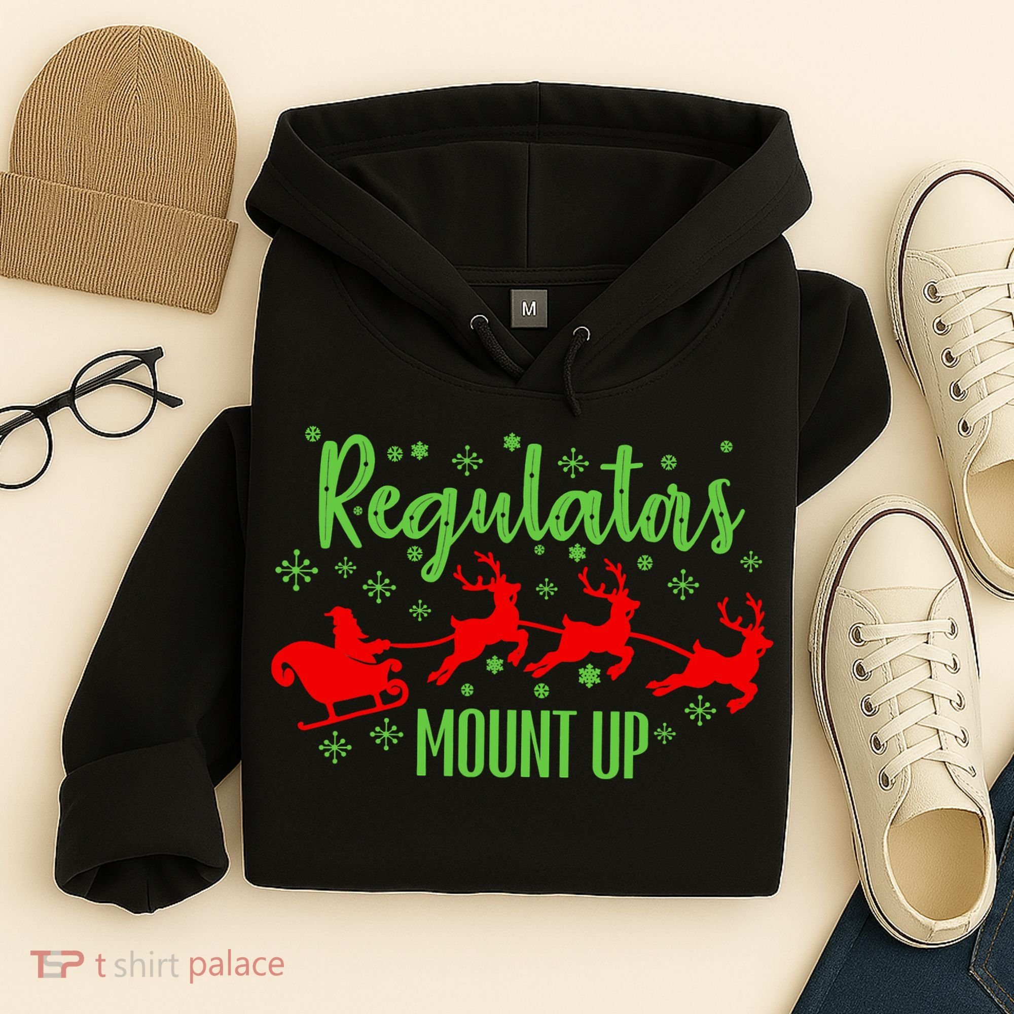 Christian Wise  Regulators Mount Up Christmas Hoodie