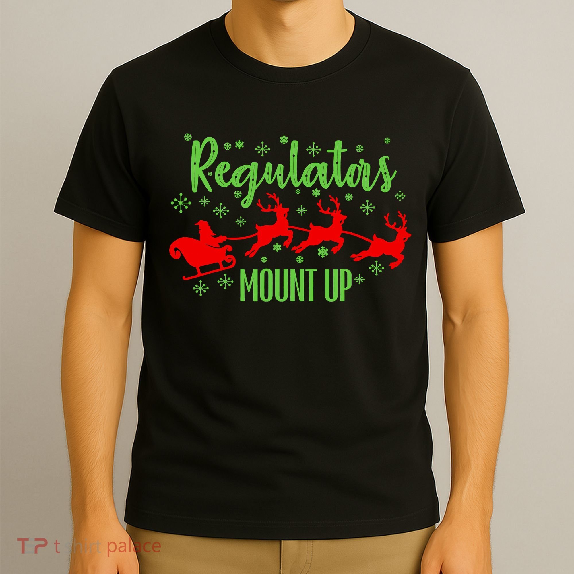 Christian Wise  Regulators Mount Up Christmas T-Shirt