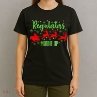 Christian Wise  Regulators Mount Up Christmas T-Shirt thumb 4