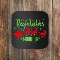Christian Wise  Regulators Mount Up Christmas Coaster thumb 0