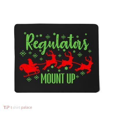 Christian Wise  Regulators Mount Up Christmas Mousepad