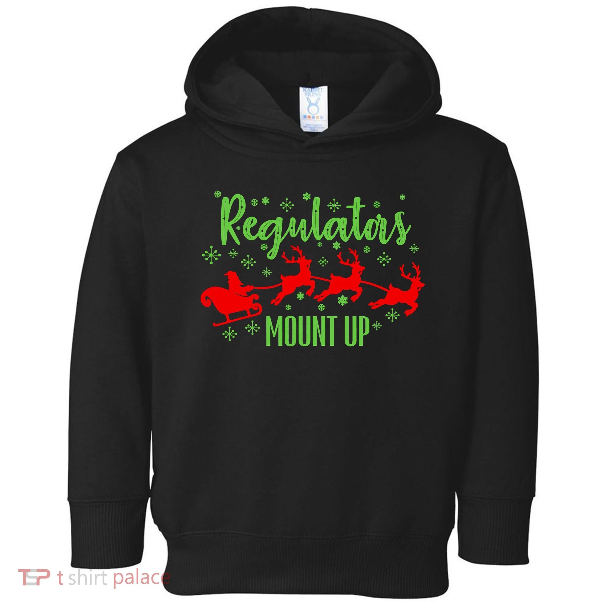 Christian Wise  Regulators Mount Up Christmas Toddler Hoodie