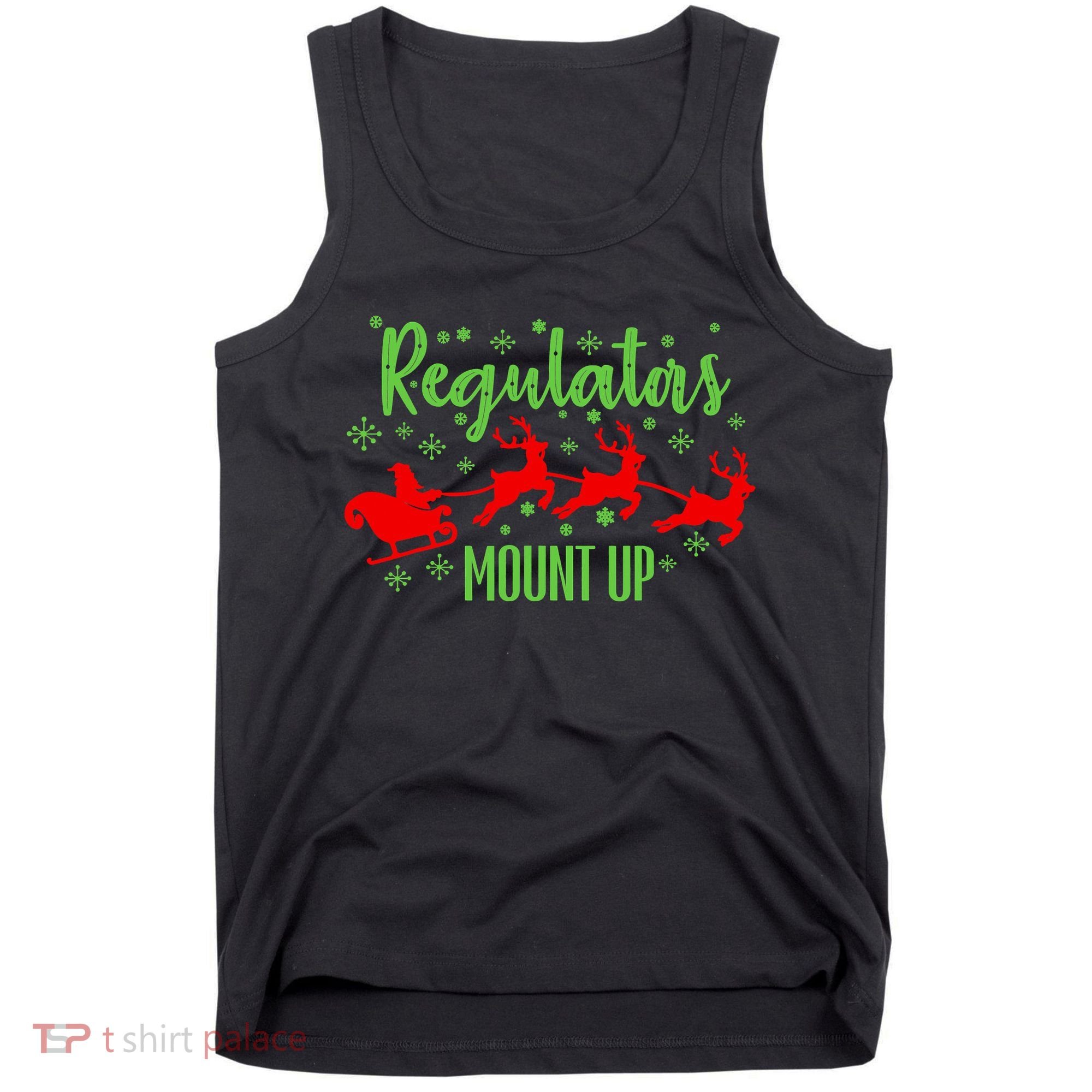 Christian Wise  Regulators Mount Up Christmas Tank Top