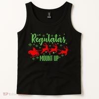 Christian Wise  Regulators Mount Up Christmas Tank Top thumb 2