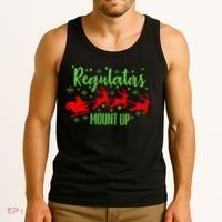 Christian Wise  Regulators Mount Up Christmas Tank Top thumb 3