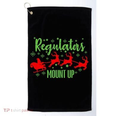 Christian Wise  Regulators Mount Up Christmas Golf Towel