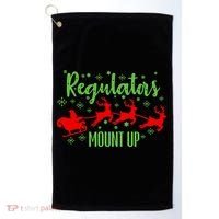 Christian Wise  Regulators Mount Up Christmas Golf Towel thumb 0