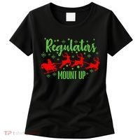 Christian Wise  Regulators Mount Up Christmas Women's T-Shirt thumb 0