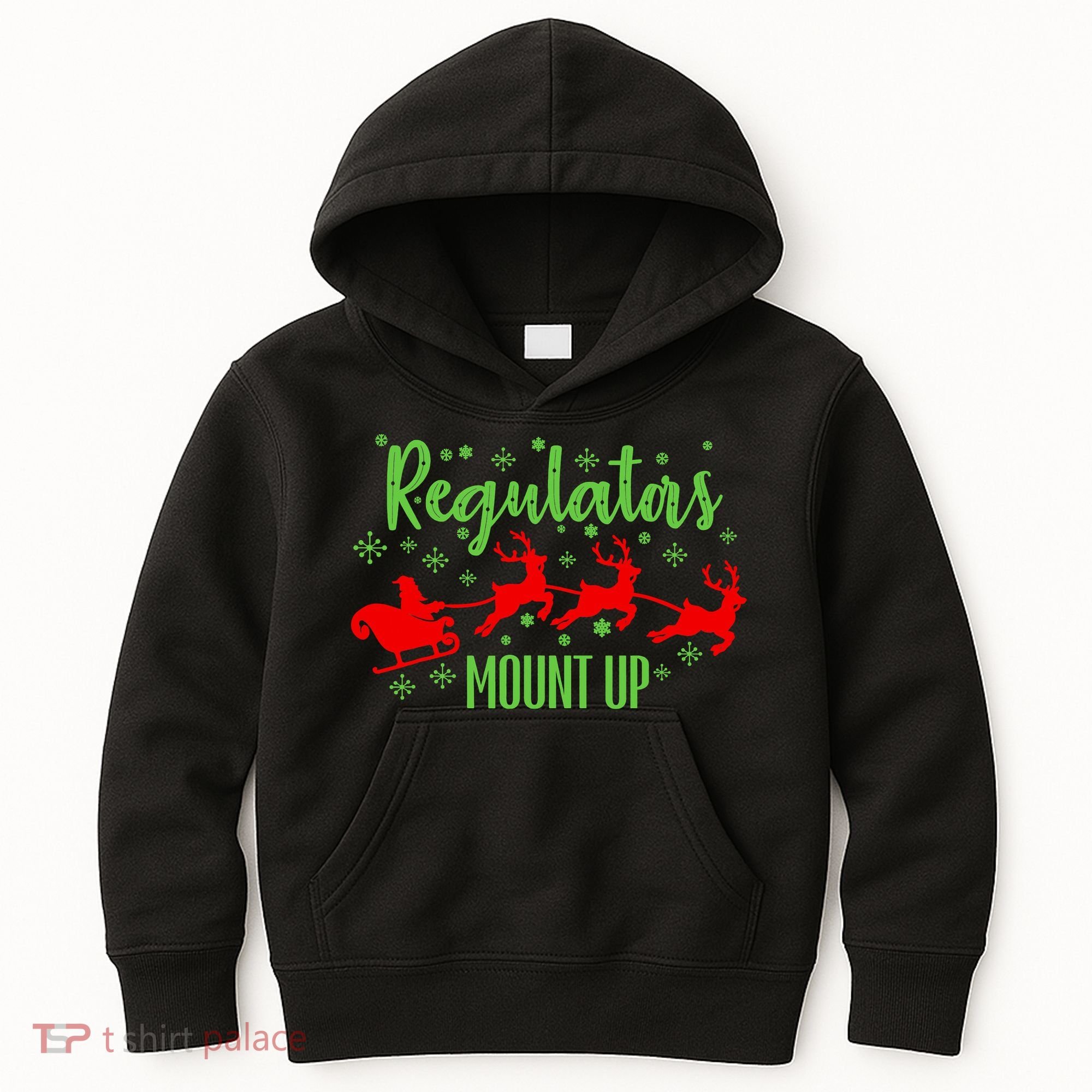 Christian Wise  Regulators Mount Up Christmas Kids Hoodie