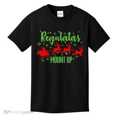 Christian Wise  Regulators Mount Up Christmas Kids T-Shirt