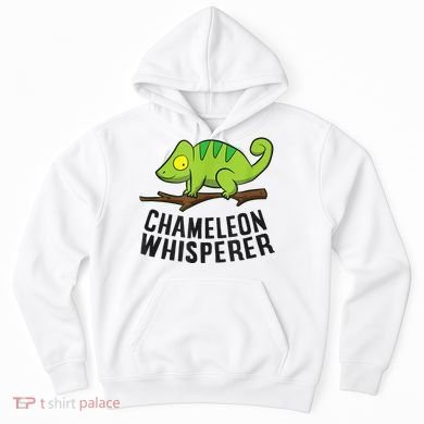 Chameleon Whisperer Reptile Lizards Funny Chameleon Hoodie