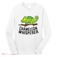 Chameleon Whisperer Reptile Lizards Funny Chameleon Long Sleeve Shirt thumb 0
