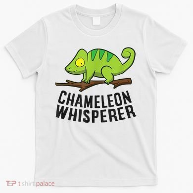 Chameleon Whisperer Reptile Lizards Funny Chameleon T-Shirt