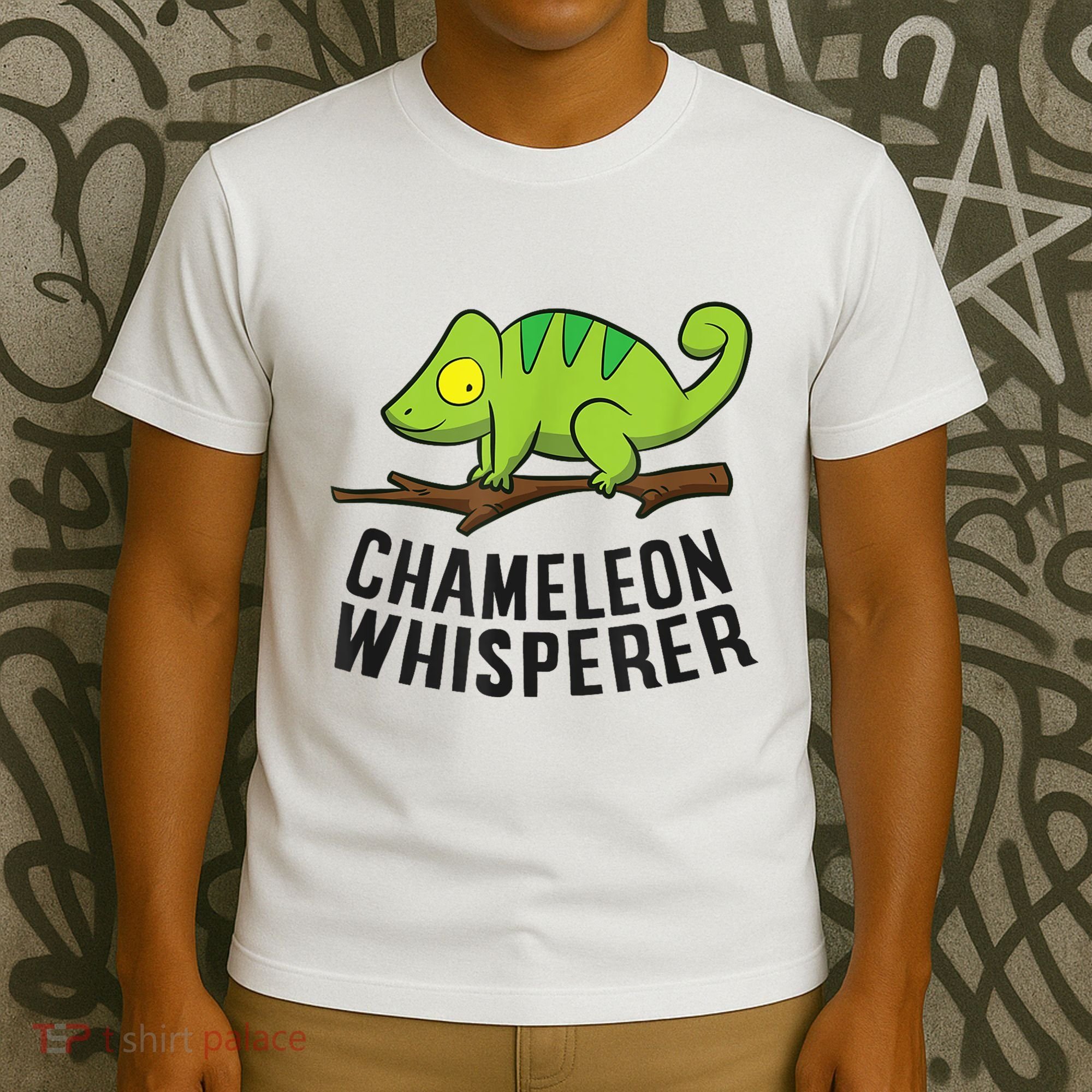 Chameleon Whisperer Reptile Lizards Funny Chameleon T-Shirt