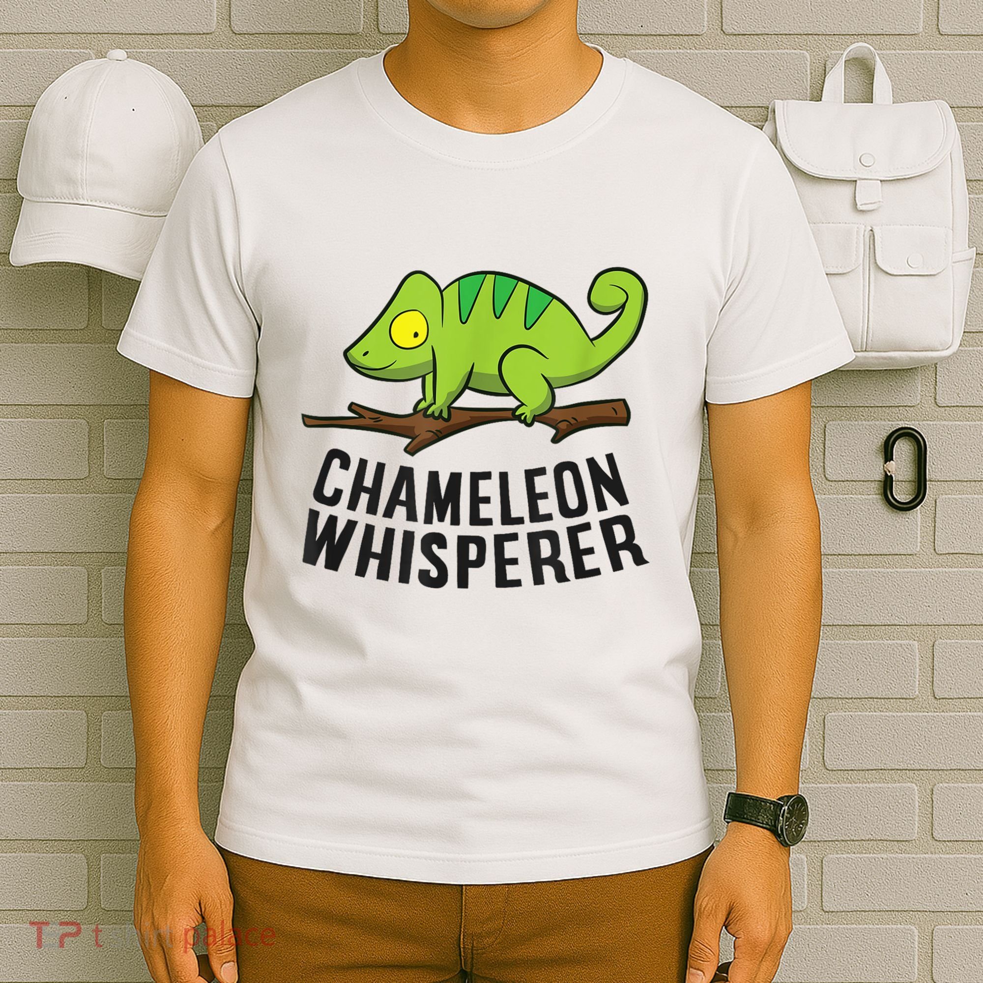 Chameleon Whisperer Reptile Lizards Funny Chameleon T-Shirt