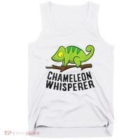 Chameleon Whisperer Reptile Lizards Funny Chameleon Tank Top thumb 0