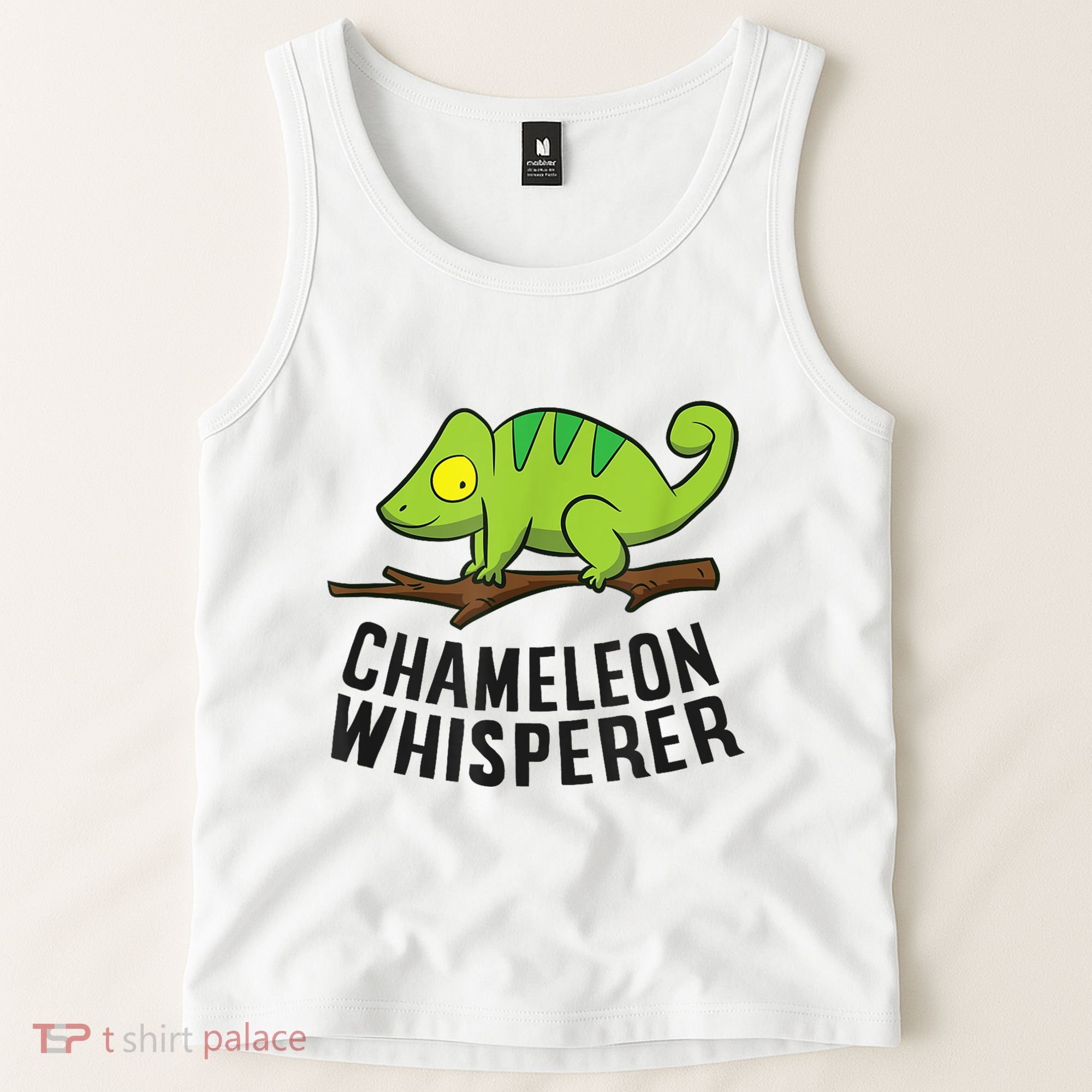 Chameleon Whisperer Reptile Lizards Funny Chameleon Tank Top