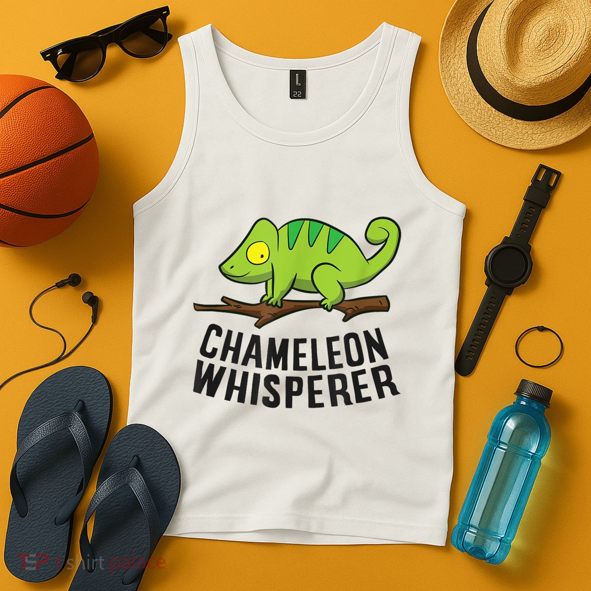 Chameleon Whisperer Reptile Lizards Funny Chameleon Tank Top
