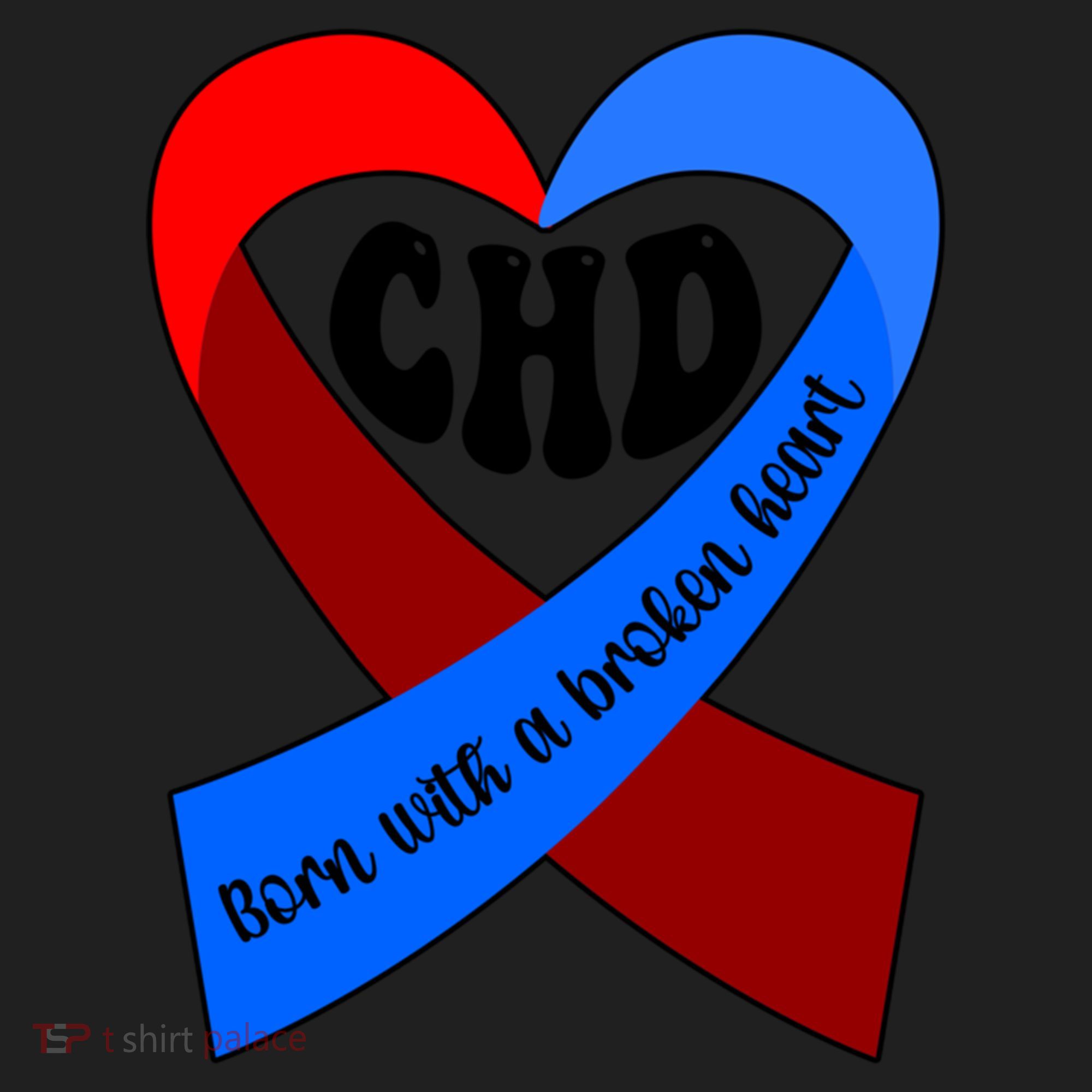 Chd Warrior Ribbon Congenital Heart Disease Awareness Gift Beanie