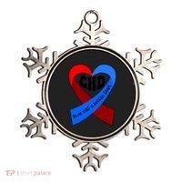Chd Warrior Ribbon Congenital Heart Disease Awareness Gift Ornament thumb 0
