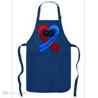 Chd Warrior Ribbon Congenital Heart Disease Awareness Gift Apron thumb 0