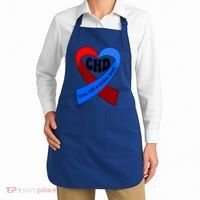 Chd Warrior Ribbon Congenital Heart Disease Awareness Gift Apron thumb 2