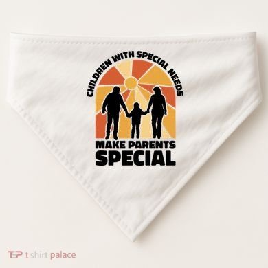 Children With Special Needs Make Parents Special USA-Made Doggie Bandana