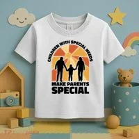 Children With Special Needs Make Parents Special Toddler T-Shirt thumb 3