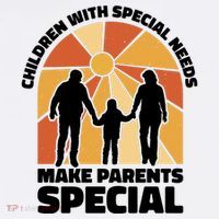 Children With Special Needs Make Parents Special Kids Sweatshirt thumb 2