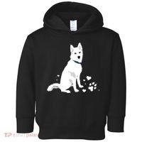 Cute White Siberian Husky Sweet White Snow Dog Toddler Hoodie thumb 0