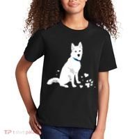 Cute White Siberian Husky Sweet White Snow Dog Kids T-Shirt thumb 2