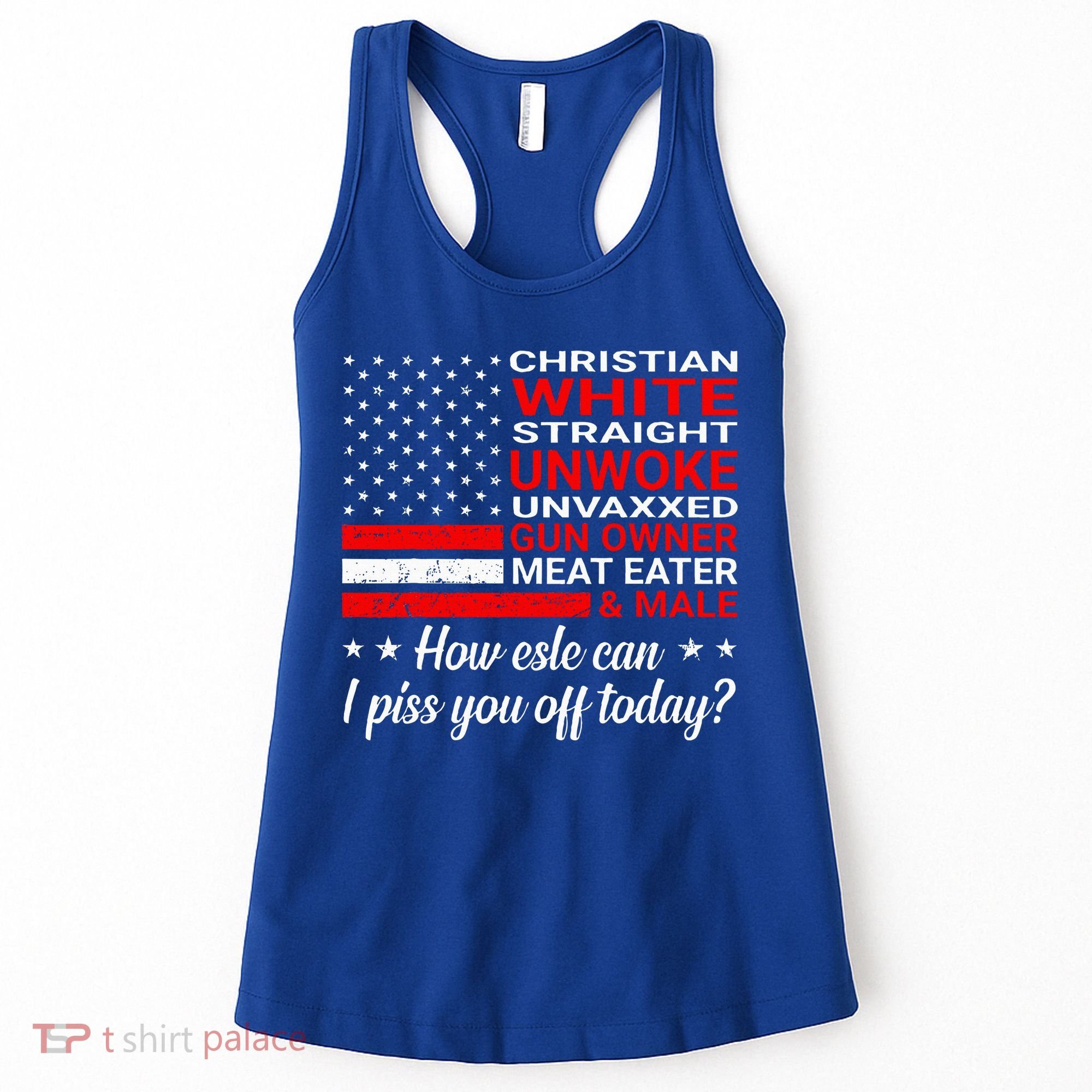 Christian White Straight Unwoke Unvaxxed Gun Owner Women's Tank Top