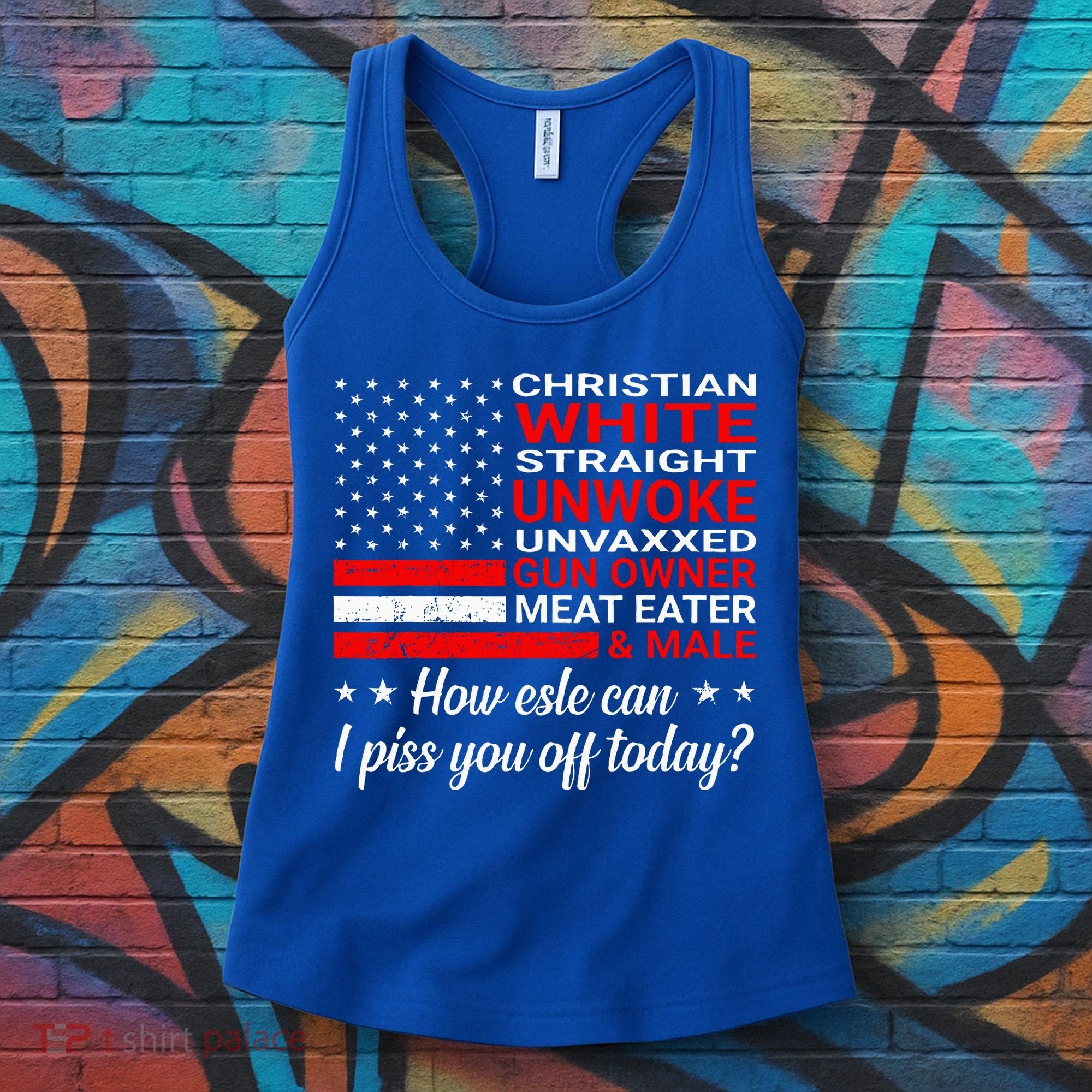 Christian White Straight Unwoke Unvaxxed Gun Owner Women's Tank Top