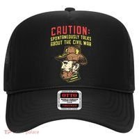 Caution Will Spontaneously Talk About The Civil War Hat thumb 0