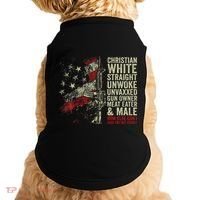 Christian White Straight Unwoke Unvaxxed Gun Owner Doggie Tank thumb 0