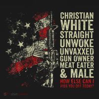 Christian White Straight Unwoke Unvaxxed Gun Owner Hoodie thumb 7
